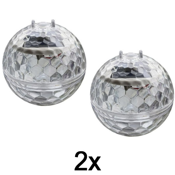 2x Μπάλα Ντίσκο Ηλιακής Ενέργειας DISCOGLO – Κομψός και Διασκεδαστικός Φωτισμός για Κάθε Χώρο! | DISCOGLO