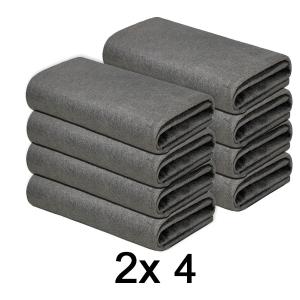 2x Πανί Microfiber (4 τεμ.) | MICROWIPE