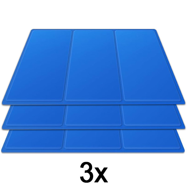 3x Ψυκτικό στρώμα για κατοικίδια – 90 x 50 cm, χωρίς ηλεκτρικό ρεύμα ή νερό | PAWCHILL