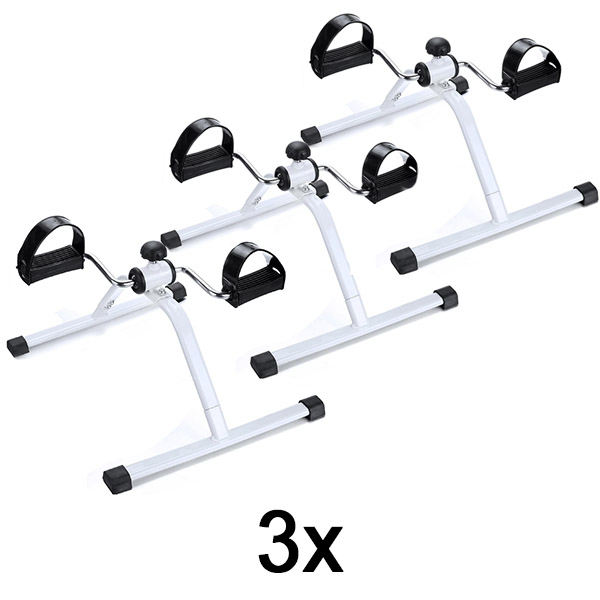 3x Μίνι ποδήλατο άσκησης με πεντάλ | PEDALORA