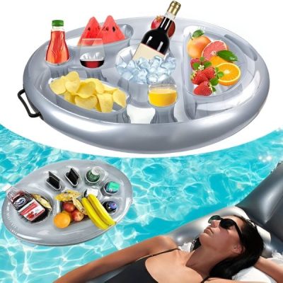 Τέλειο φουσκωτό δίσκο πισίνας για ποτά | FLOATPLATI