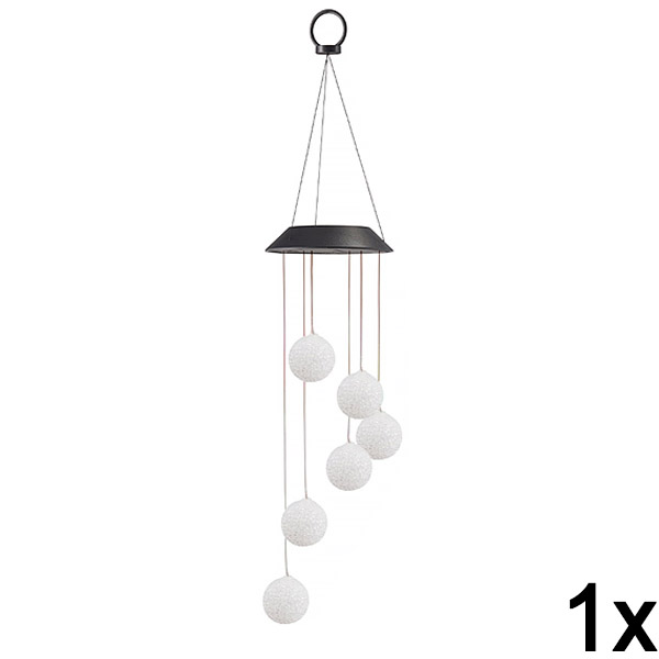 1x Κρεμαστό Ηλιακό Φωτιστικό Κήπου LED | AURAWIND