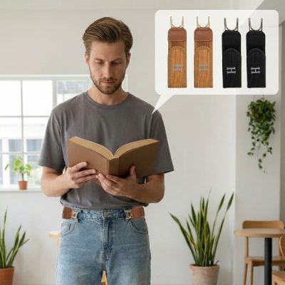 Ζώνη μέσης χωρίς αγκράφα με ελαστικό ιμάντα | BUCKLI 1+1 ΔΩΡΕΑΝ